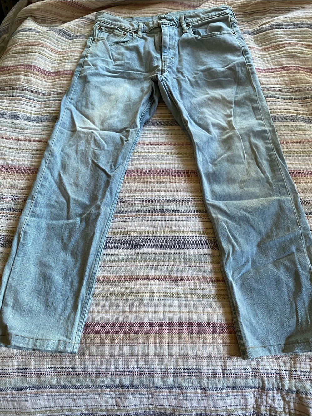 Levi's Light Blue Straight Leg Men's Jeans